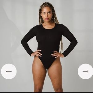 Balance Athletica Lena Bodysuit, BLACK, Sz M